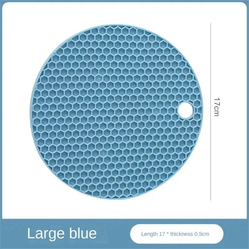 Heat Resistant Silicone Table Mat Anti-Slip Kitchen Coaster