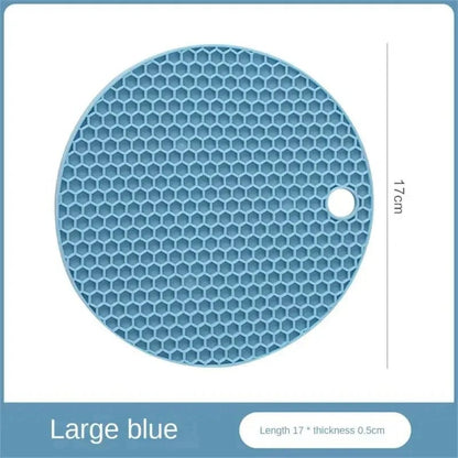 Heat Resistant Silicone Table Mat Anti-Slip Kitchen Coaster