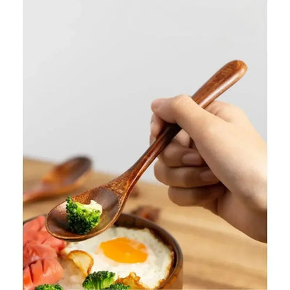 Natural Wooden Cooking Spoons - Multi-Purpose Kitchen Utensil Set
