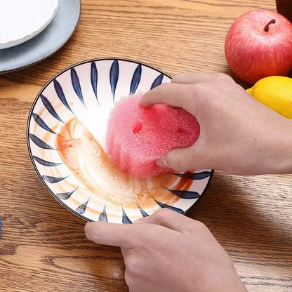 3-Piece Multi-Functional Kitchen Magic Sponge Brushes - Non-Scratch