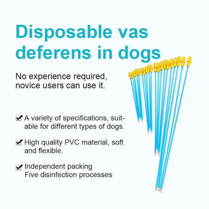 100pcs Dog Artificial Insemination Catheter Kit Canine Breeding