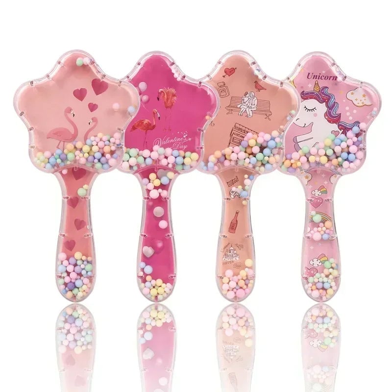 Anti Static Massage Unicorn Hair Brush - Tangle Detangle