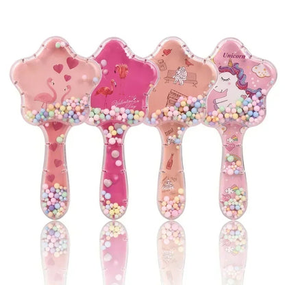 Anti Static Massage Unicorn Hair Brush - Tangle Detangle