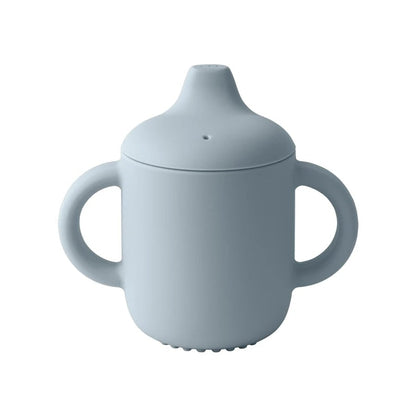 Baby Silicone Drinking Cup - Portable Infant Learning Hand Cup