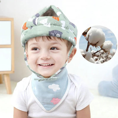 Adjustable Baby Safety Helmet Soft Anti-Collision Head Protection