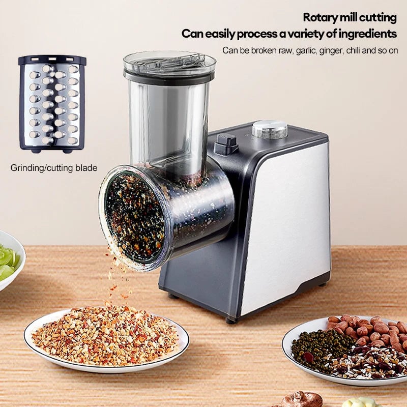 Electric Vegetable Chopper - Powerful Kitchen Salad Prep Machine