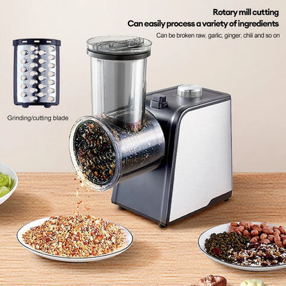 Electric Vegetable Chopper - Powerful Kitchen Salad Prep Machine