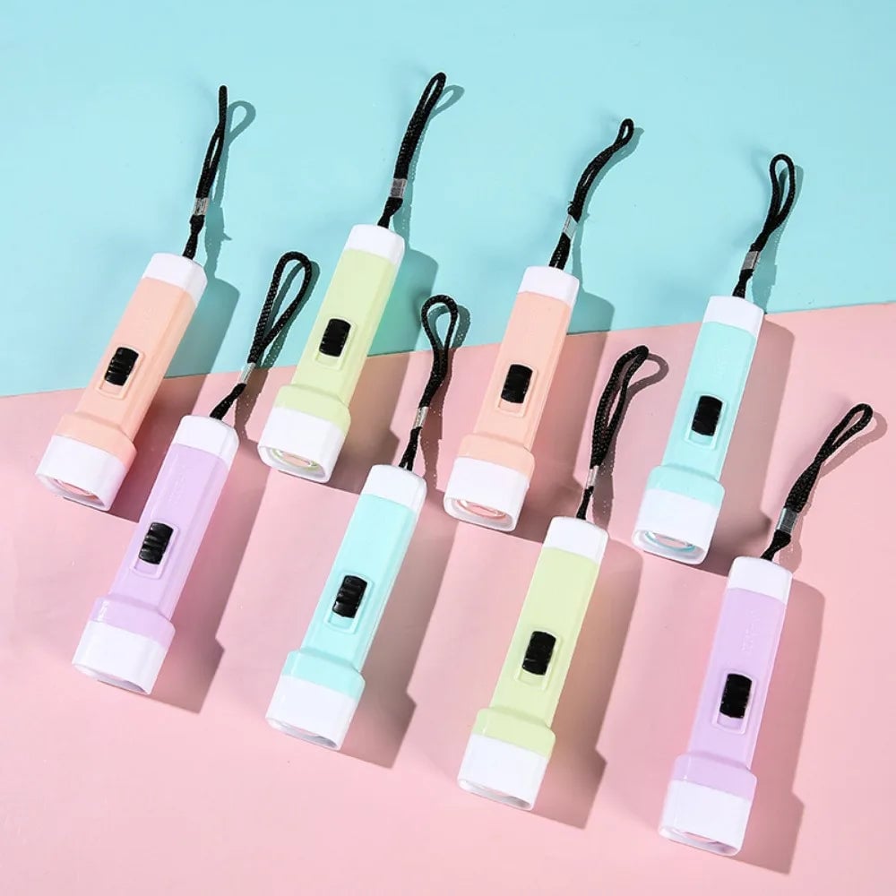 12-48 Pack LED Glowing Flashlights Candy Colors Party Decorations