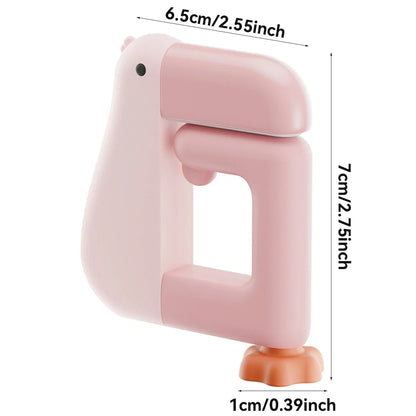Portable Duck Hook Handbag Hanger - Multi-Surface Table Desk Wall