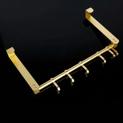 Premium Aluminum Door Hook - Matte Gold/Black/Silver Bathroom Robe