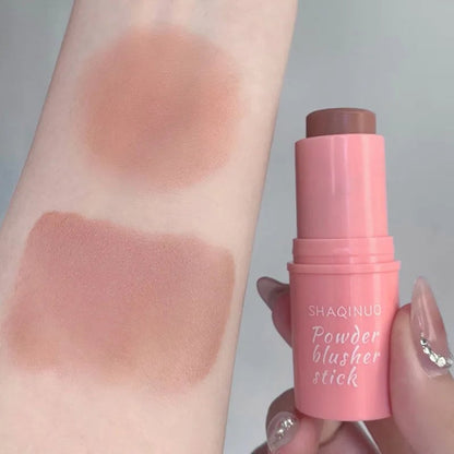 Waterproof Natural Cheek Blush Stick - Moisturizing Peach Contour