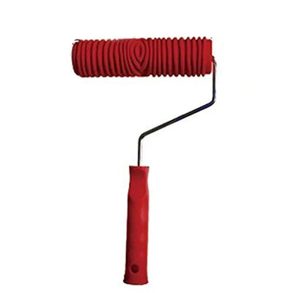 Wood Grain Pattern Paint Roller with Handle - DIY Texture Tool