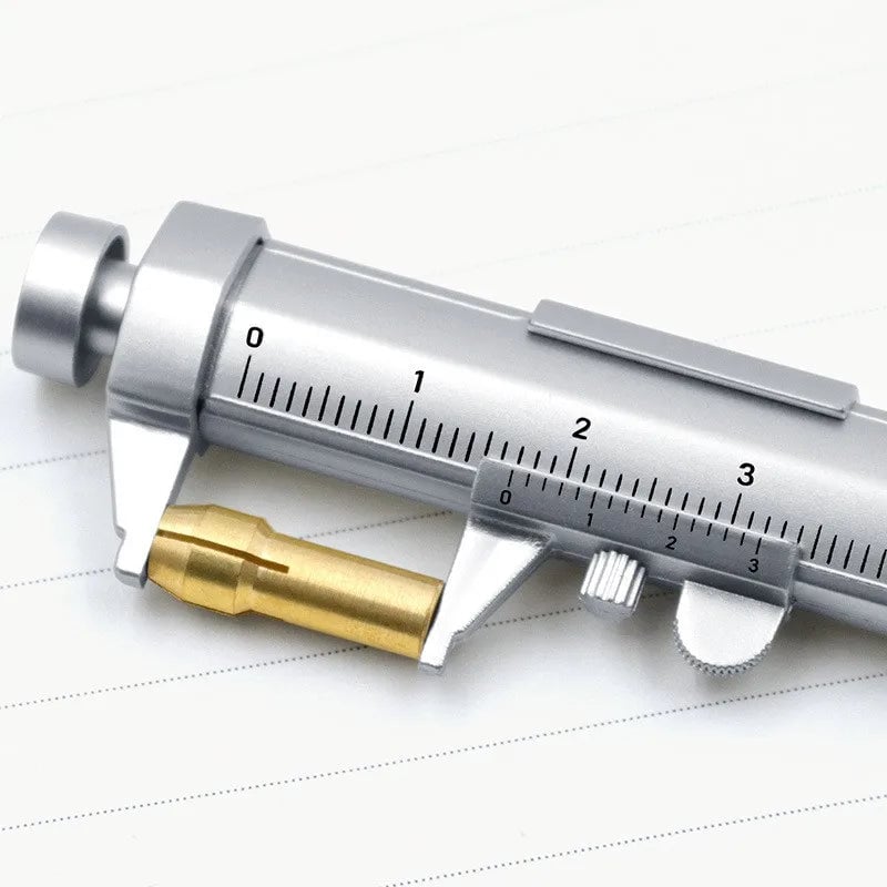 Multifunction Caliper Pen 0.5mm - Vernier Measuring Tool Ballpoint