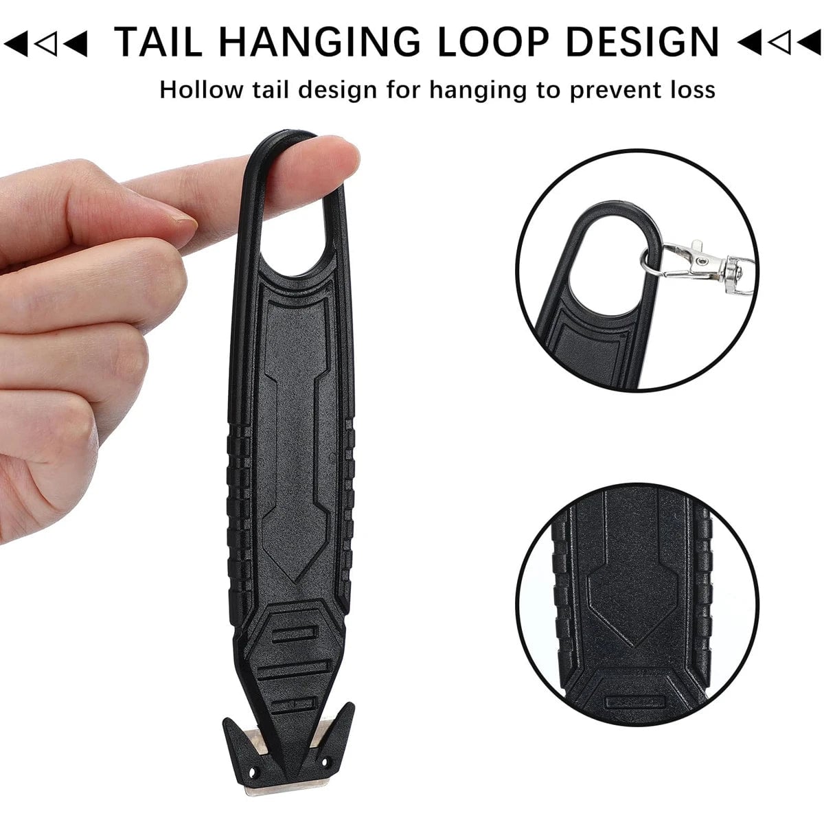 Heavy Duty Box Cutter Knife - Cardboard Letters Tool Tape Dispenser