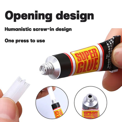 Cyanoacrylate Instant Repair Glue Multi-Pack Wood Metal Glass Strong