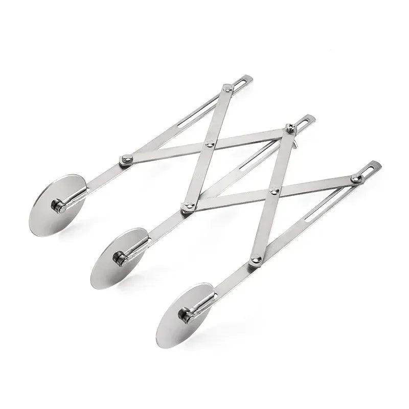 Stainless Steel 3/5/7 Wheel Pastry Cutter Dough Divider Pizza