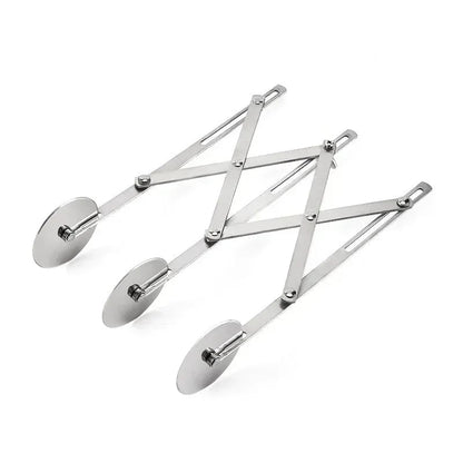 Stainless Steel 3/5/7 Wheel Pastry Cutter Dough Divider Pizza