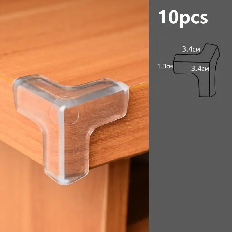 40pc Silicone Baby Corner Guards Anti-Collision Edge Protectors