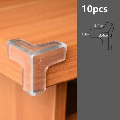 40pc Silicone Baby Corner Guards Anti-Collision Edge Protectors