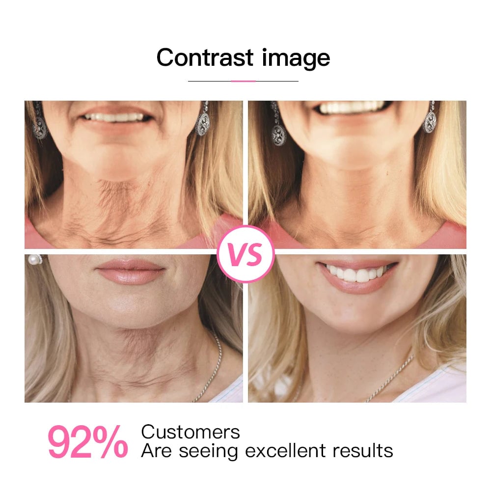 10pcs Transparent Waterproof Neck Lifting Patches Invisible Face Lift