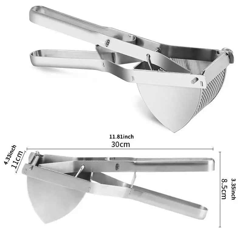 Heavy Duty Stainless Steel Potato Ricer Masher - Extra Large
