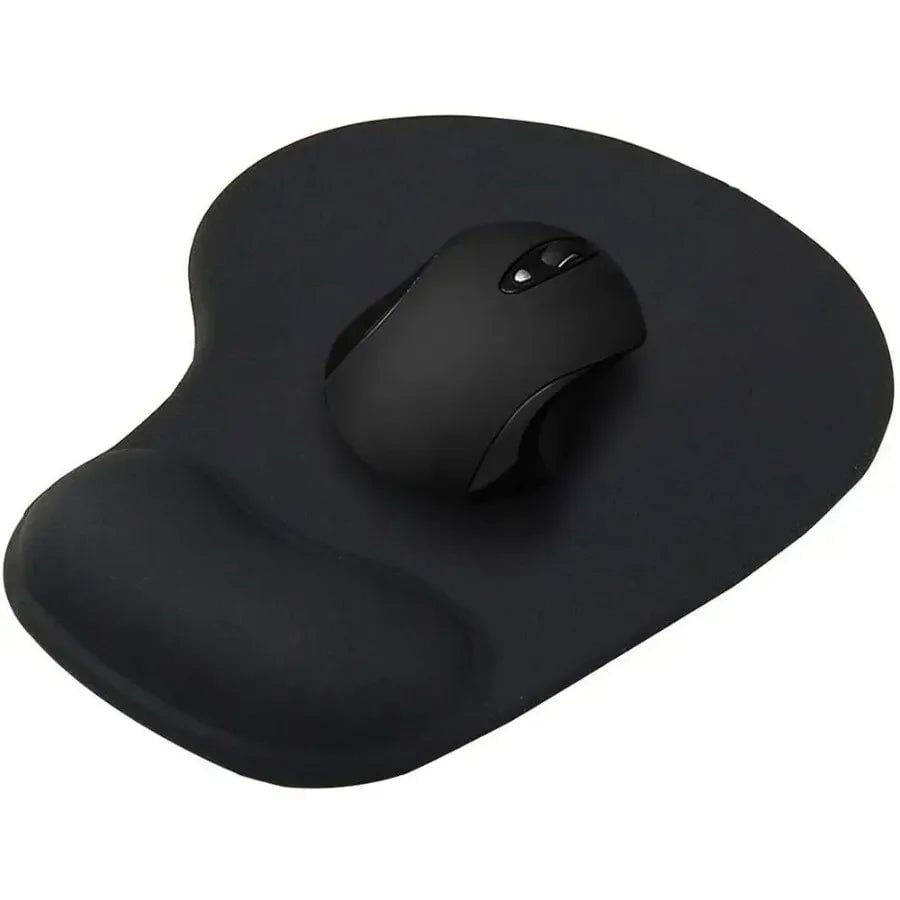 Memory Foam Ergonomic Mouse Pad with Wrist Rest - Non-Slip Base