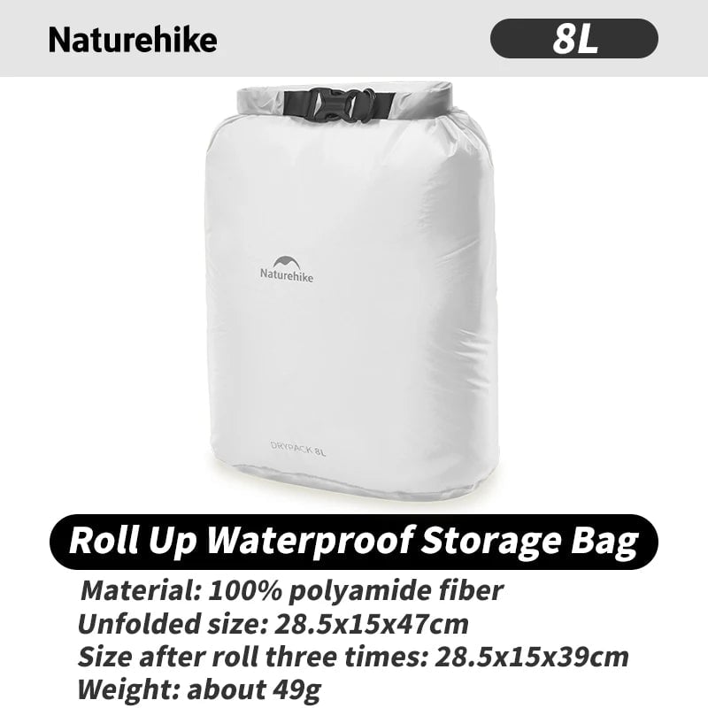 Naturehike 2L/4L/8L Compression Waterproof Dry Bag Kayaking