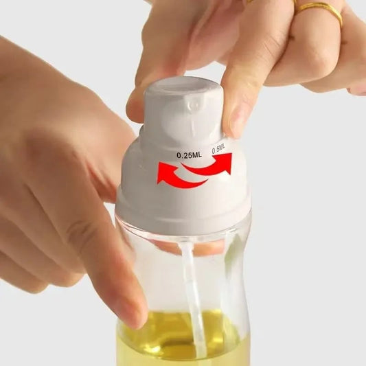 Oil Spray Bottle -250ML Kitchen Cooking Dispenser for Oil & Sauces