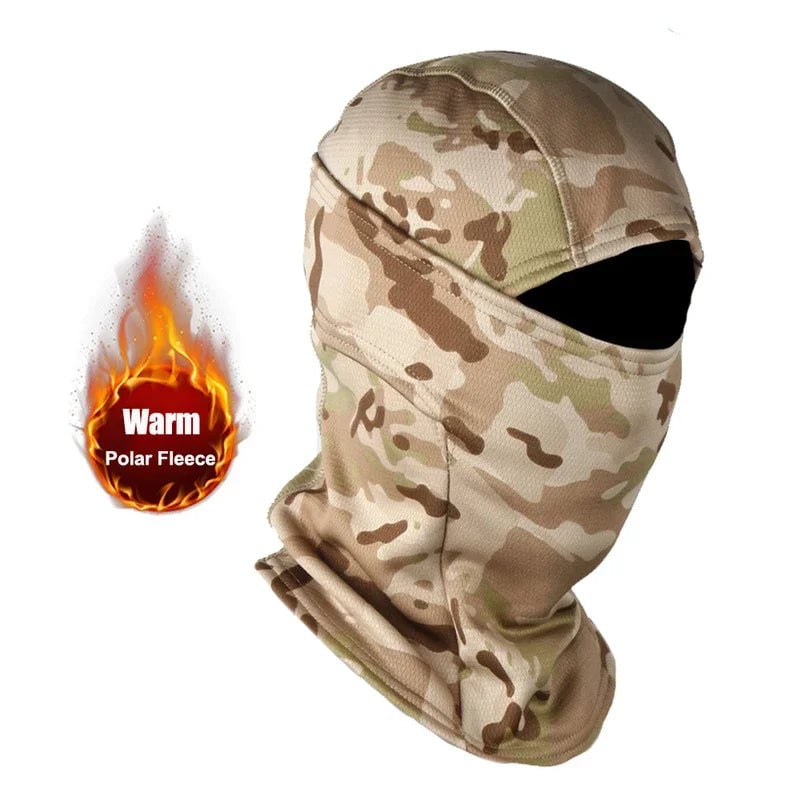 Winter Fleece Balaclava Full Face Mask - Ski Motorcycle Helmet