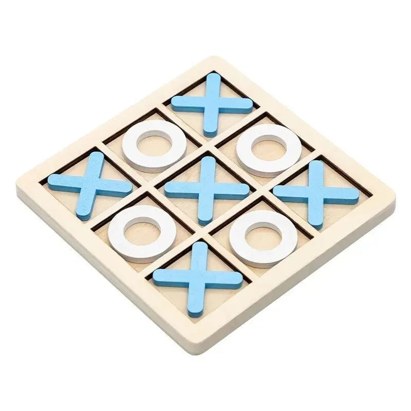 Wooden Chess Puzzle Educational Toy - Montessori Brain Training Game