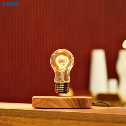 Magnetic Levitation LED Bulb Lamp - Floating Glass Desk Light
