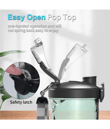 Portable Electric Blender 600ML USB Rechargeable Smoothie Mixer
