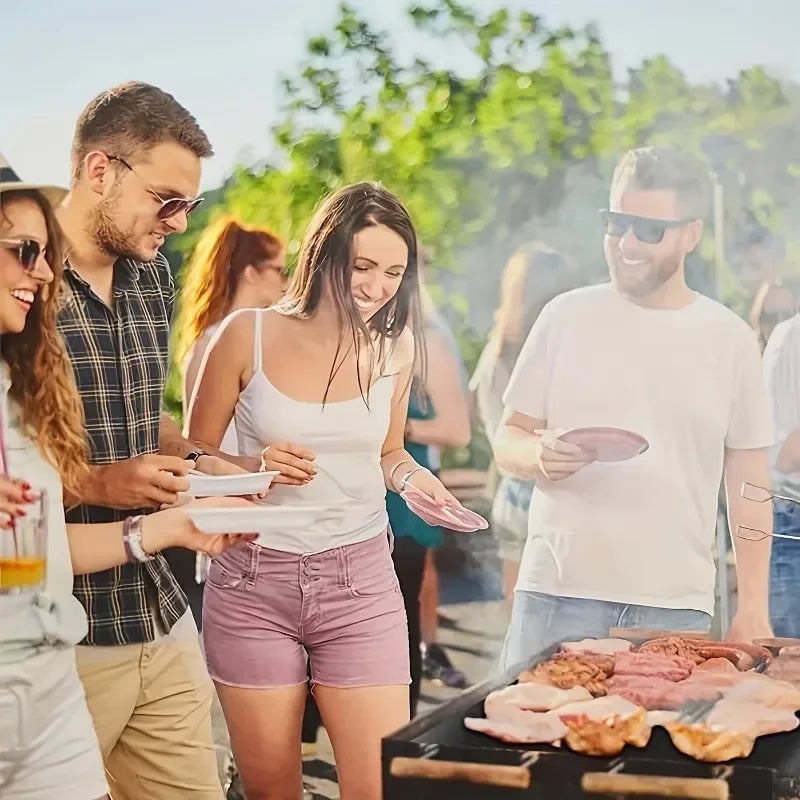 4-Size Non-Stick Reusable Oven Liners BBQ Grill Mat Set