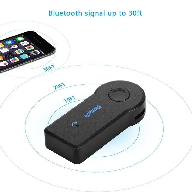 2-in-1 Bluetooth 5.0 Receiver Transmitter 3.5mm AUX Car Audio