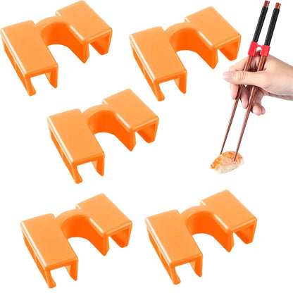 Reusable Training Chopsticks with Hinges Connector Adult Kids