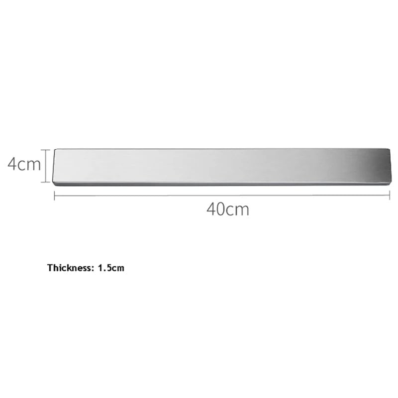 Magnetic Knife Strip Stainless Steel 30cm 40cm 50cm Kitchen Holder