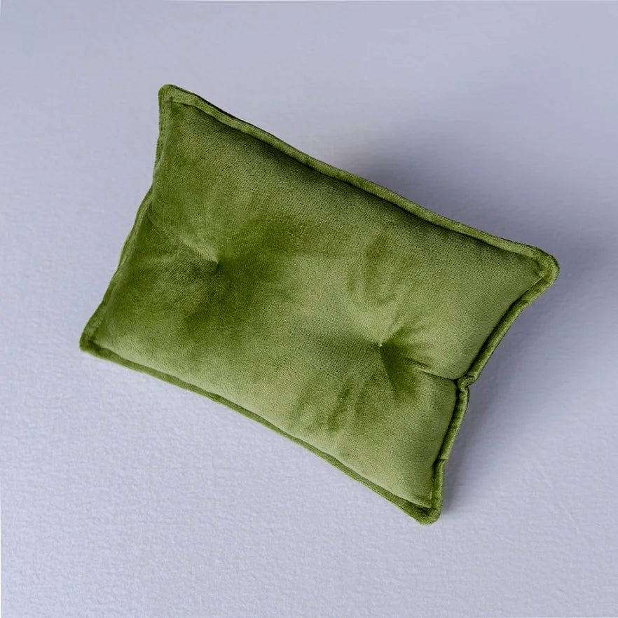 Velvet Newborn Photography Posing Cushion - Mini Baby Pillow Prop