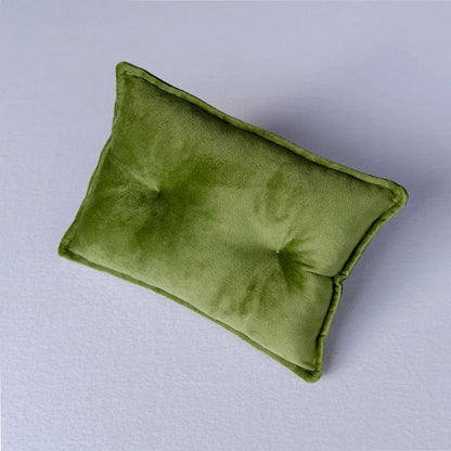 Velvet Newborn Photography Posing Cushion - Mini Baby Pillow Prop