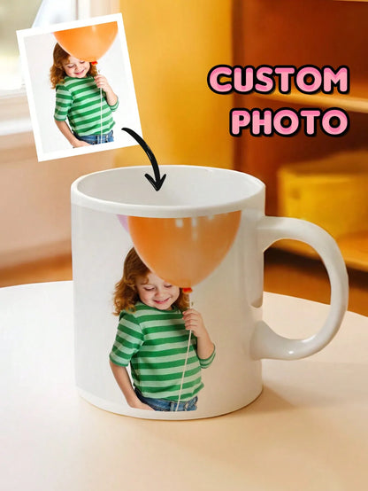 Custom Photo Coffee Mug 11oz Ceramic Personalized Picture Gift