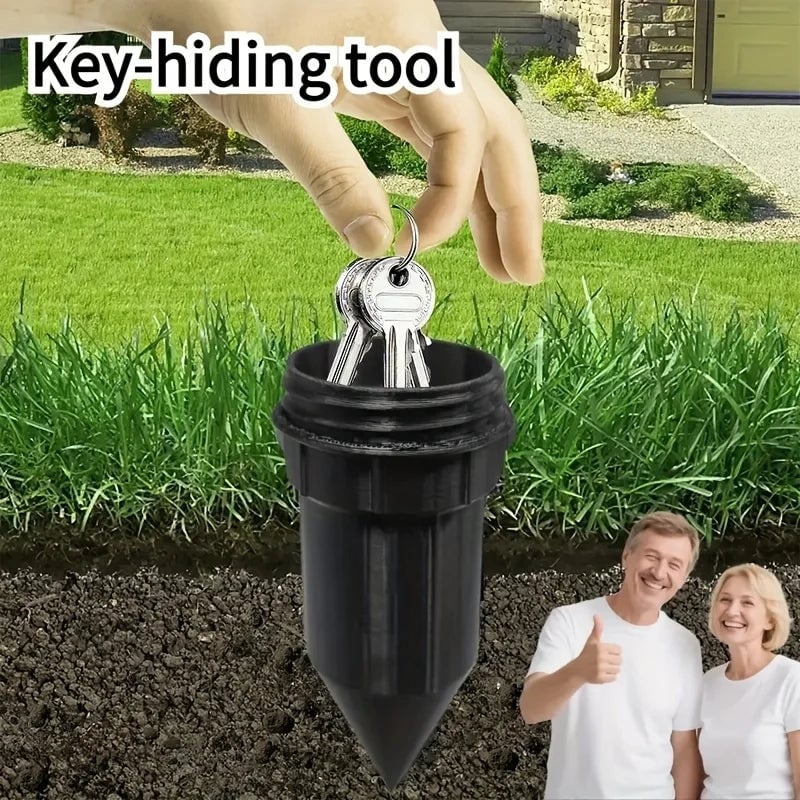 Realistic Watering Can Key Hider - Underground Garden Key Safe