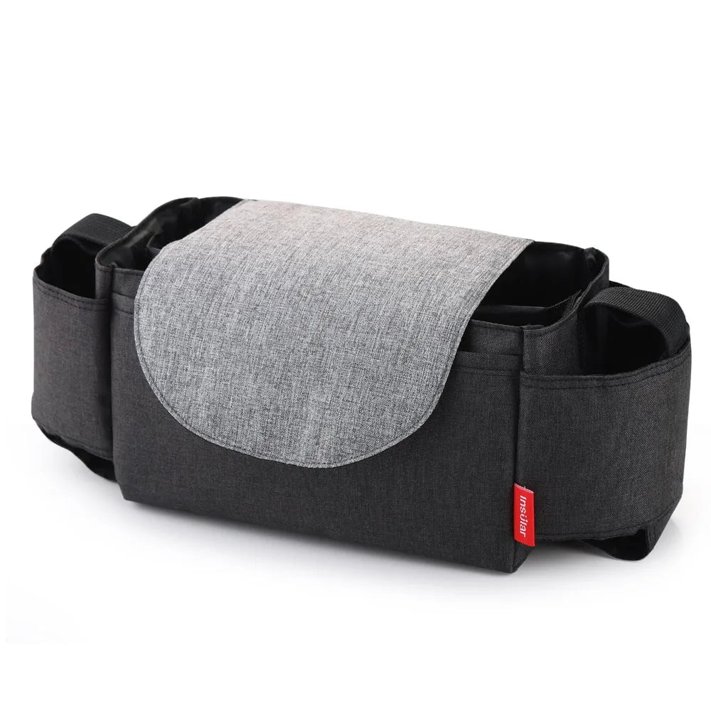 Insulated Diaper Bag with Bottle Storage - Baby Care Organizer