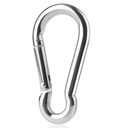 304 Stainless Steel M4 M5 M6 Spring Snap Carabiner Hook 6-24Pcs
