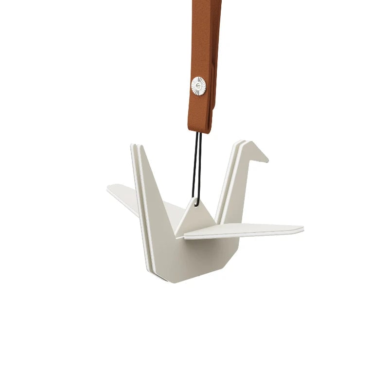 Lucky Paper Crane Car Perfume Diffuser - Absorbent Paper No Scent