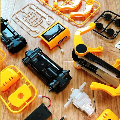 Solar Powered Robot Dog DIY STEM Kit Educational Building Toy