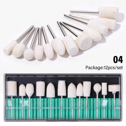 Lulaa Electric Nail Drill 35000RPM Professional Manicure Pedicure Kit