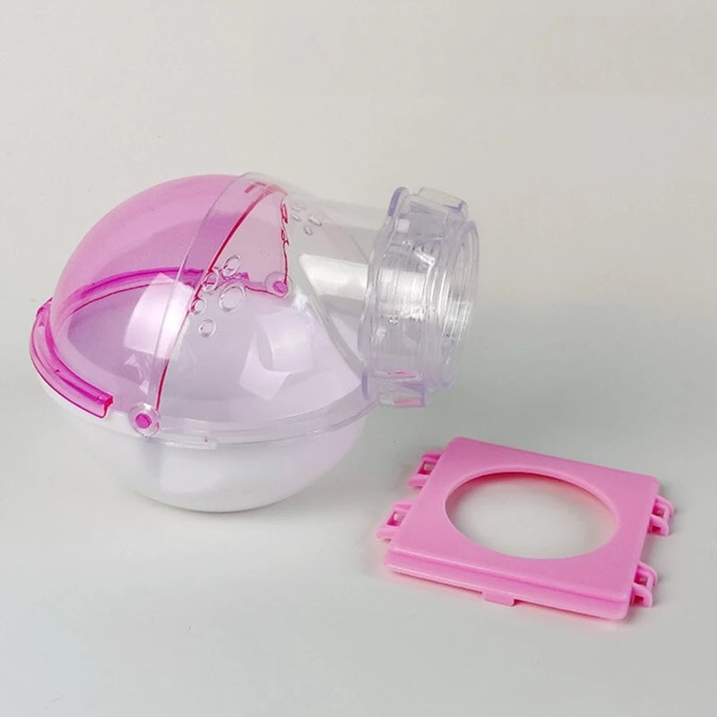 Small Pet Sand Bath House - Hamster Gerbil Mouse Toilet Bathroom Cage