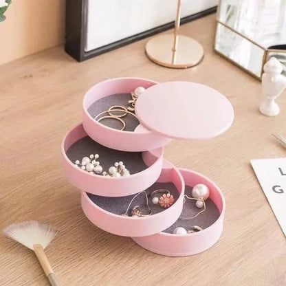 360° Rotating Desktop Organizer - Hair Accessories Jewelry Makeup