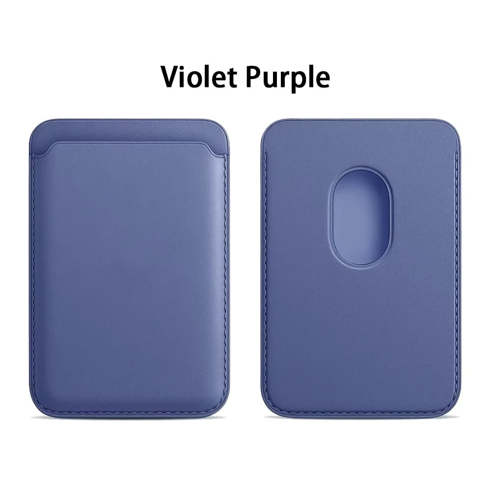 MagSafe Leather Wallet Case iPhone 16/15/14/13/12 Pro Max Magnetic