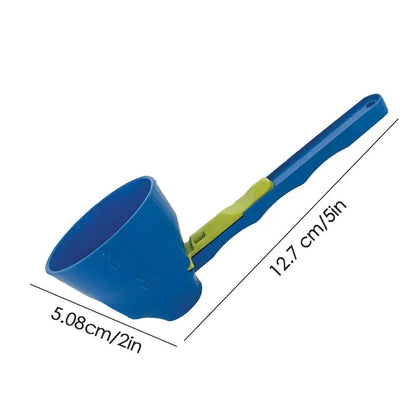2-in-1 Measuring Scoop Funnel Set - Coffee Protein Flour Kitchen Tool