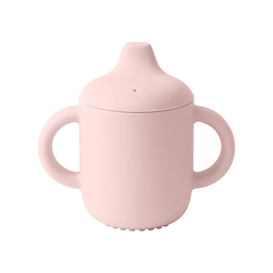 Baby Silicone Drinking Cup - Portable Infant Learning Hand Cup